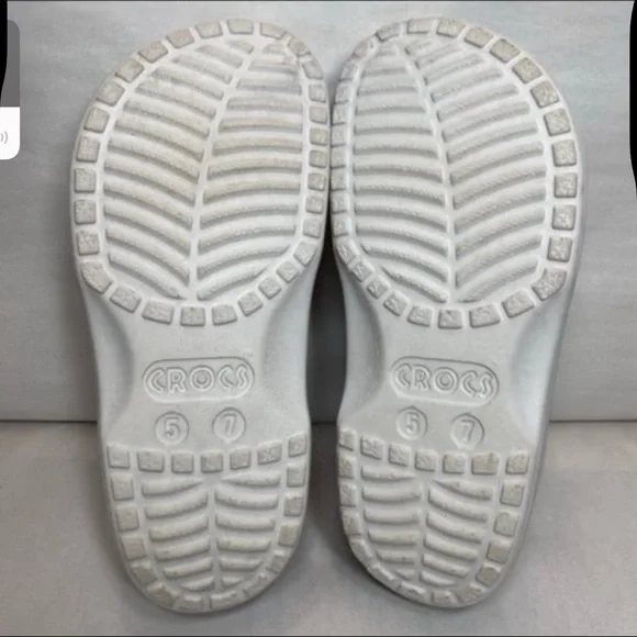 Rare Crocs islander pink leather mens 5 womens 7 unisex - Picture 6 of 7